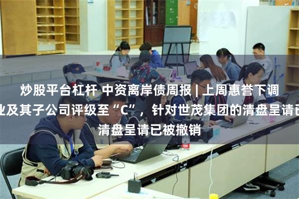 炒股平台杠杆 中资离岸债周报 | 上周惠誉下调万达商业及其子公司评级至“C”，针对世茂集团的清盘呈请已被撤销